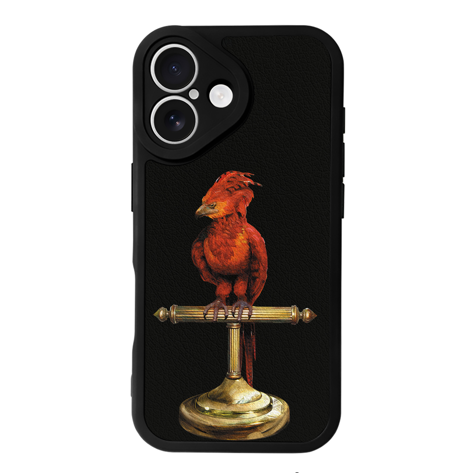（画像用） Harry Potter ハリー・ポッターシリーズ 【iPhone 16シリーズ対応】シリコンスマホケース（レザー調） 材質：シリコン